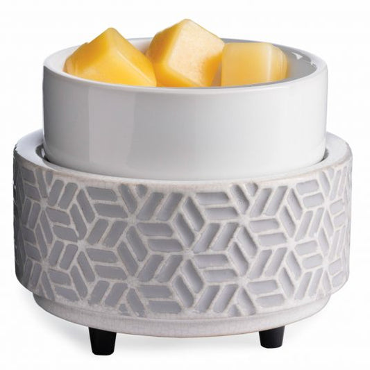 2-IN-1 WARMER - STONE HEXAGON