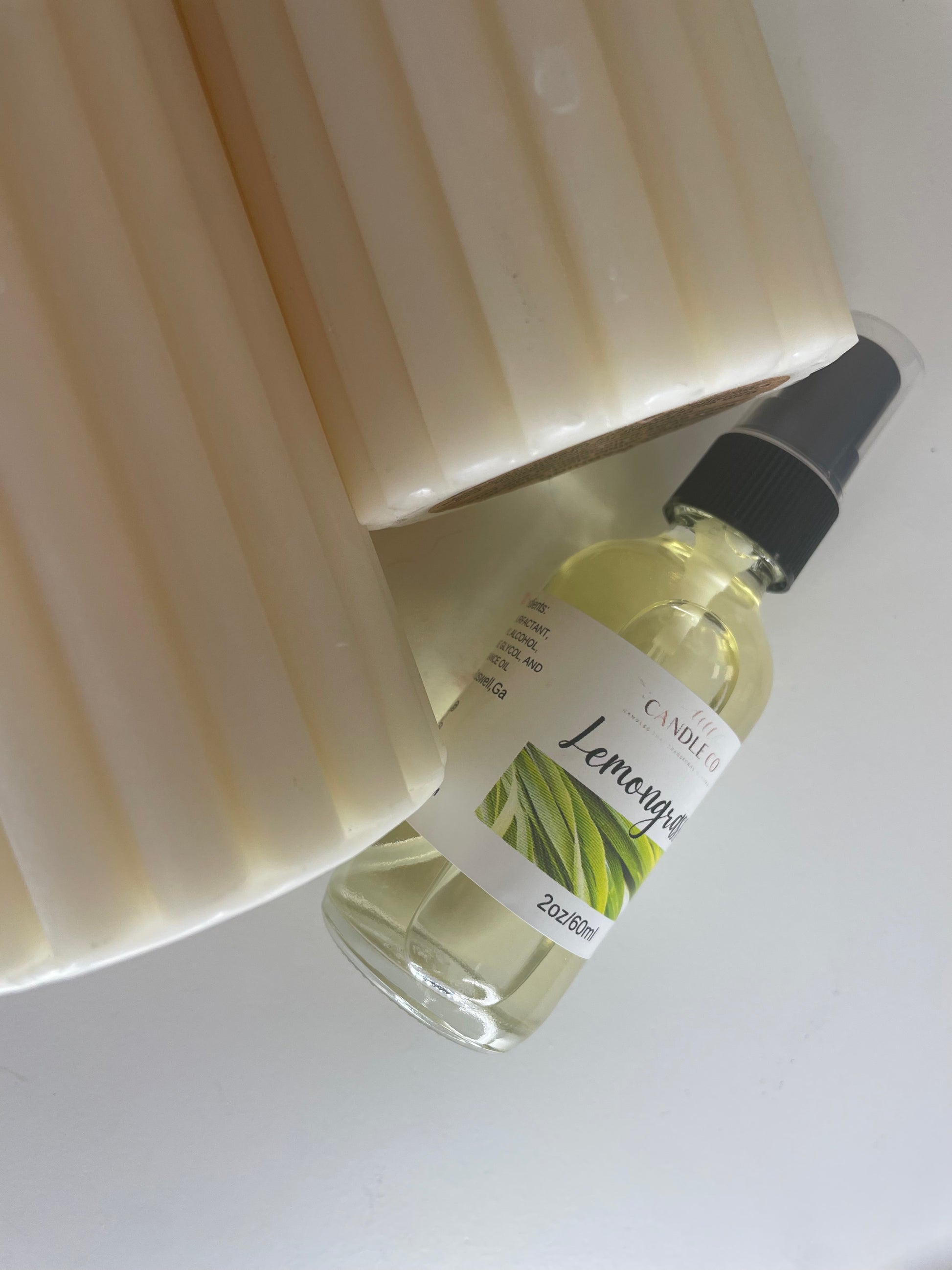 Lemongrass Linen/Room Spray that has a delicate aroma!